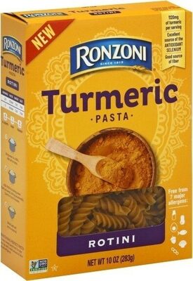 Turmeric Pasta, Rotini