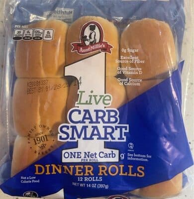 Live Carb Smart Dinner Rolls