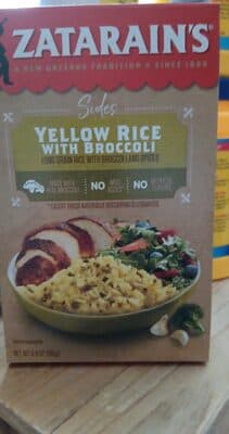 Yellow Rice with Broccoli and Spices