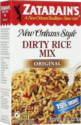Dirty Rice Long Grain Rice Mix with Vegetables & Spices