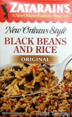 Black Beans & Rice Long Grain Rice Mix with Beans, Vegetables & Spices