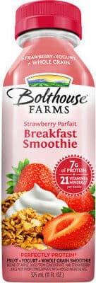 Bolthouse Farms Breakfast Smoothie Strawberry Parfait