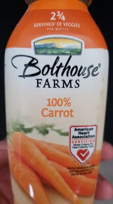 100% JUICE, CARROT