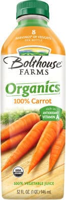 100% VEGETABLE JUICE, CARROT
