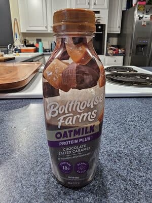 Oatmilk Protein Plus Shake, Chocolate Salted Caramel