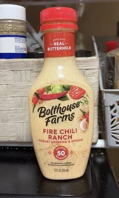 Fire Chili Ranch Yogurt Dressing and Spread