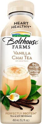 Bolthouse Farms Perfectly Protein Tea & Soy Beverage Vanilla Chai Tea