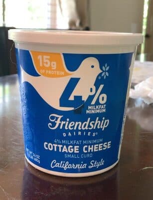 California Style 4% Small Curd Cottage Cheese