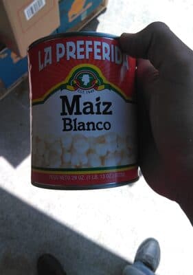LA PREFERIDA, MAIZ