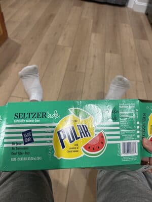 Sparkling Seltzer'Ade With Essence Of Fresh Lemons, Watermelon Lemonade