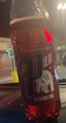 Raspberry Lime Sparking Refreshment