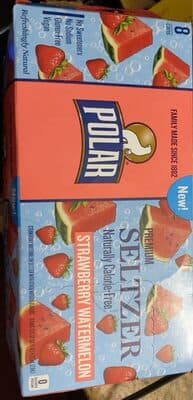 Strawberry-Watermelon Seltzer Water