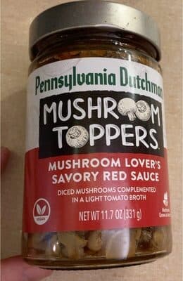 Mushroom Lover's Savory Red Sauce