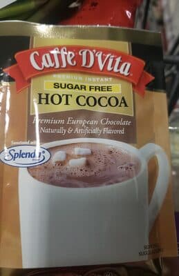 European Chocolate Premium Instant Sugar Free Hot Cocoa