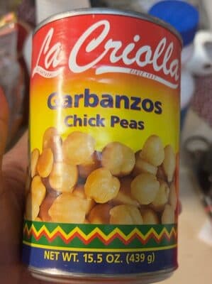 Garbanzos Chick Peas