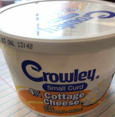 4% Small Curd Cottage Cheese with Pineapple Added