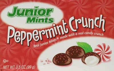 Junior Mints, Peppermint Crunch Candy