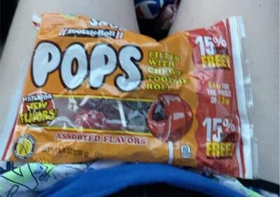 Tootsie roll pops