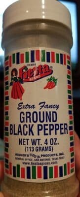 Fiesta Ground Extra Fancy Black Pepper