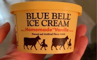 Dutch chocolate & homemade vanilla ice cream cups