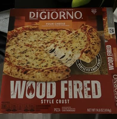Wood Fired Four Cheese Pizza