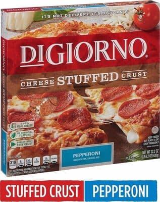 Pepperoni Cheese Stuffed Crust Pizza