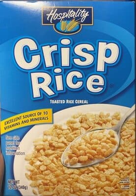 Crisp rice