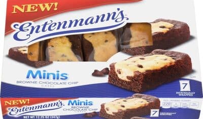 Brownie Chocolate Chip Minis Cakes