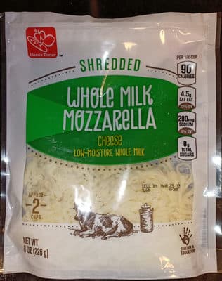 Mozzarella Cheese - Whole Milk