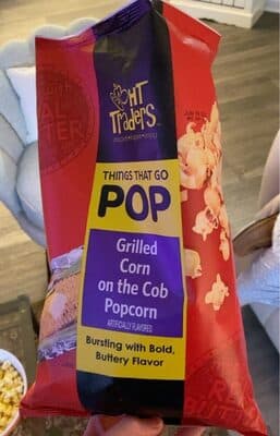 Grilled Corn on the Cob Popcorn