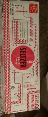 Black cherry seltzer