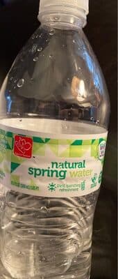 Natural spring Water