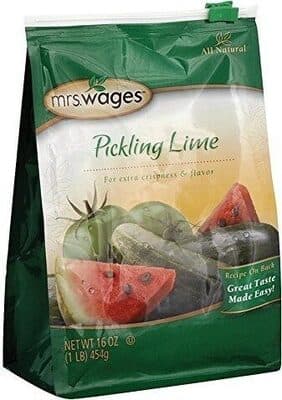 Pickling lime