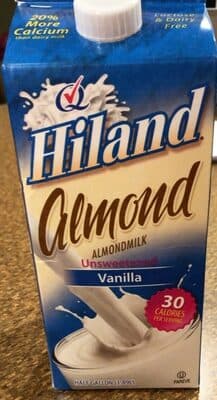 Unsweetened Vanilla Almond Milk