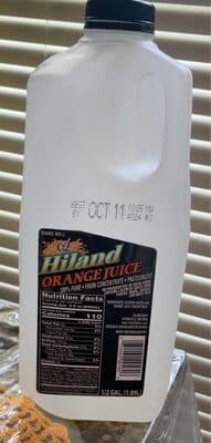 Hiland Orange Juice