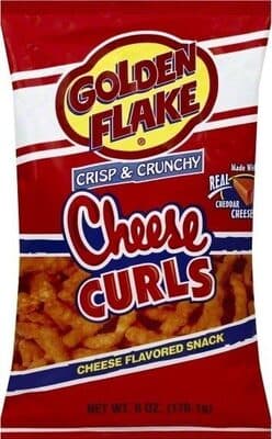 Cheese Flavored Crisp & Crunchy Cheese Curls Snack