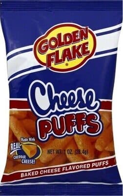 Baked Cheese Flavored Puffs