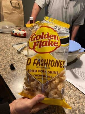 Old Fashioned Fried Pork Skins Chicharrones