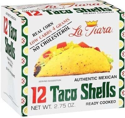 Yellow Corn Authentic Mexican Taco Shells