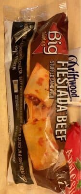 Fiestada beef stuffed sandwich