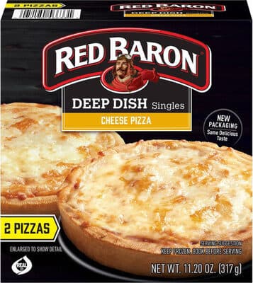 Cheese Deep Dish Singles Pizza