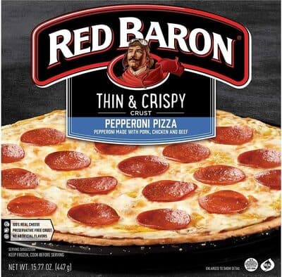 Thin & Crispy Crust Pepperoni Pizza
