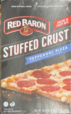 Pepperoni Stuffed Crust Pizza