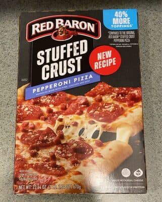 Stuffed Crust Pepperoni Pizza