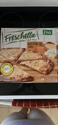 Four Cheese Mozzarella, Fontina, Parmesan and Asiago Cheeses Pizza