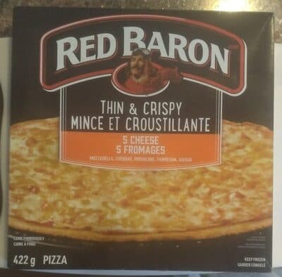 Thin & Crispy 5 Cheese Pizza