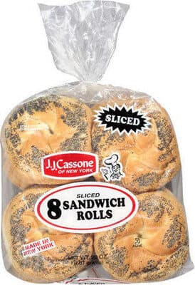 Sliced Sandwich Rolls