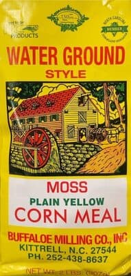 Moss Plain Yellow Corn Meal