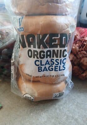 Naked Bread Organic Classic Bagels