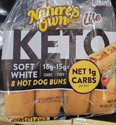 Soft White Hot Dog Buns